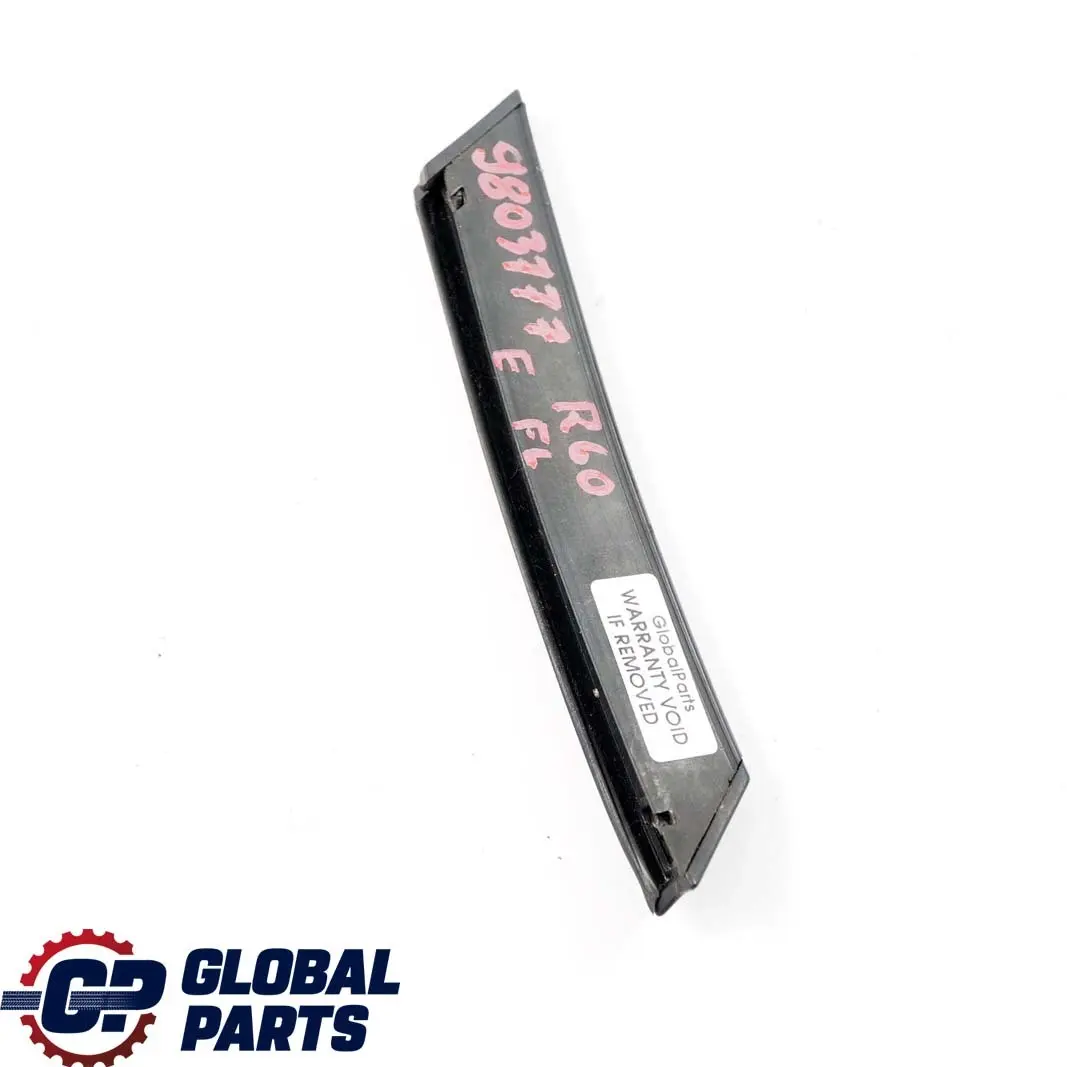 Front Side Panel Moulding Left N/S Chrome to Mini Cooper R60 R61 with Part number 9803777 Mini Cooper R60 R61 Front Side Panel Moulding Left N/S Chrome - SKU 9803777 - Part number 9803777