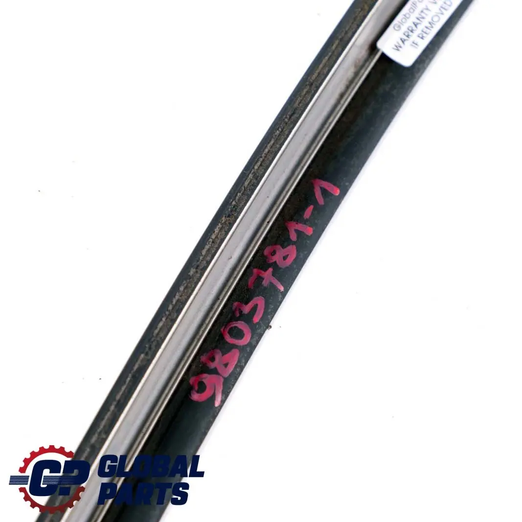 Lato posteriore sinistro Modanatura Striscia Cromata per Mini Countryman R60 con numero di parte 9803781 Mini Countryman R60 Lato posteriore sinistro Modanatura Striscia Cromata - SKU 9803781-1 - Numero di parte 9803781