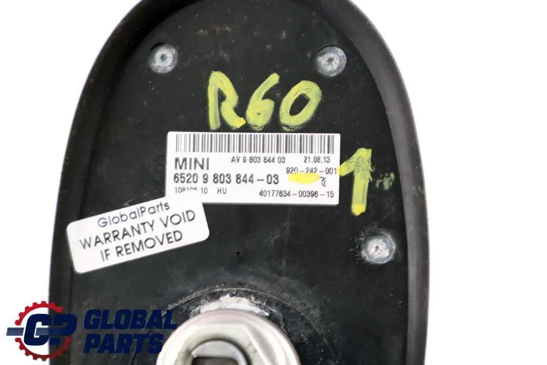 Mini Cooper R58 R60 R61 Antenne de Toit Module - SKU 9803844-1 - Numéro de pièce 9803844