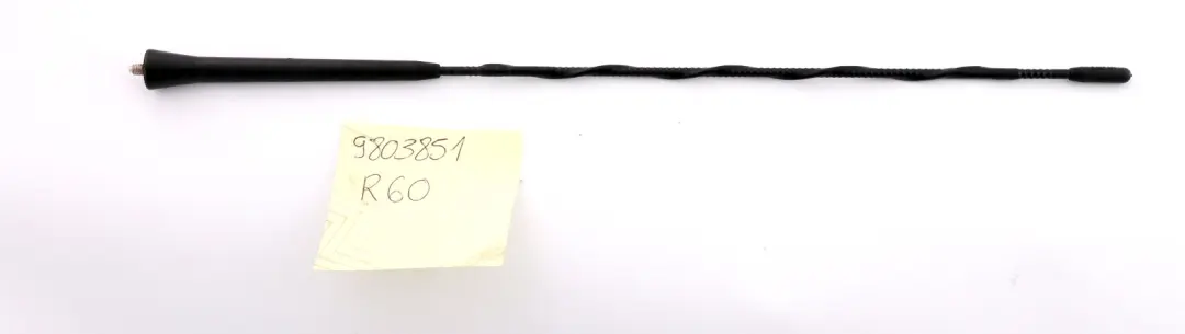 Roof Antenna Aerial Rod Radio Stereo AM/FM to Mini Cooper One R60 R61 with Part number 9803851 Mini Cooper One R60 R61 Roof Antenna Aerial Rod Radio Stereo AM/FM - SKU 9803851 - Part number 9803851