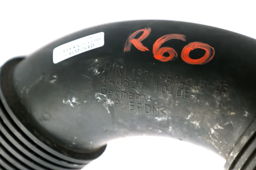 Succion Silencieux D'Admission pour Mini Countryman R60 R61 à propos du numéro de pièce 9804245 Mini Countryman R60 R61 Succion Silencieux D'Admission - SKU 9804245 - Numéro de pièce 9804245