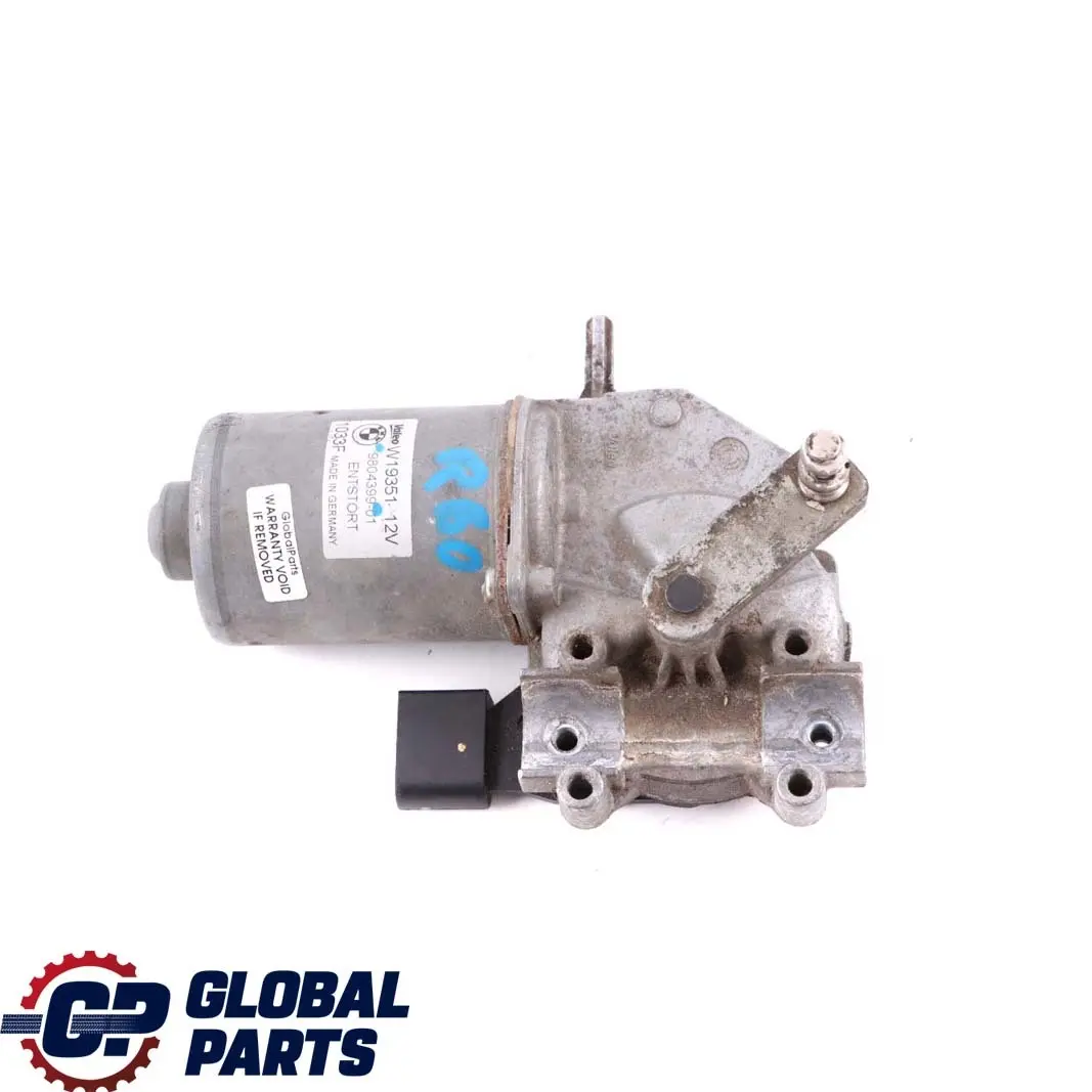 Windscreen Wiper Motor to Mini Cooper R60 R61 with Part number 9804399 Mini Cooper R60 R61 Windscreen Wiper Motor - SKU rhd-9804399 - Part number 9804399