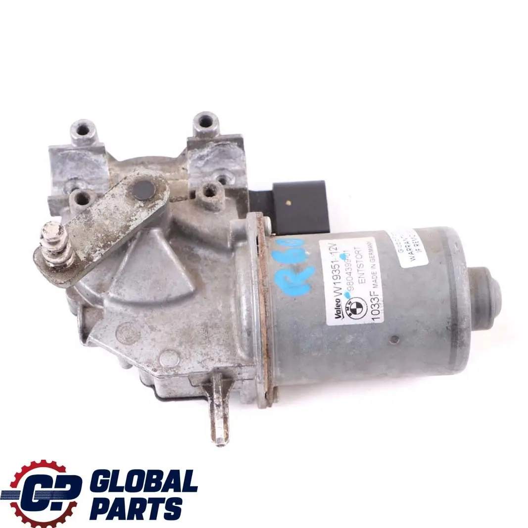 Windscreen Wiper Motor to Mini Cooper R60 R61 with Part number 9804399 Mini Cooper R60 R61 Windscreen Wiper Motor - SKU rhd-9804399 - Part number 9804399