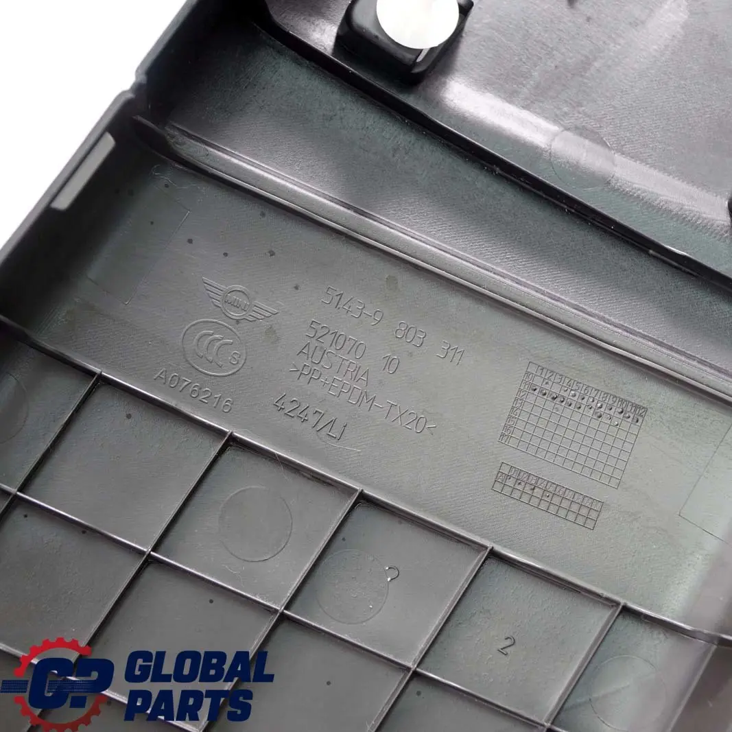 Mini Countryman R60 Blende B-Säule Unten Links Dark Tobacco Dunkel 9803311 - SKU 9804671 - Teilenummer 9804671