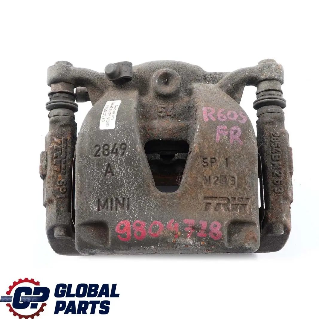 Mini R60 R61 Cooper S Boîtier D'Étrier De Frein Avant Droit - SKU 9804728 - Numéro de pièce 9804728