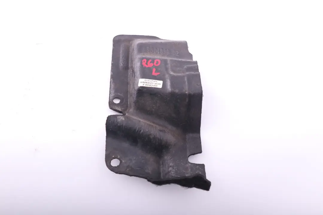 Aislante Compartimento Motor Inferior Izquierdo para Mini R60 R61 con número de pieza 9804899 Mini R60 R61 Aislante Compartimento Motor Inferior Izquierdo - SKU 9804899 - Número de pieza 9804899