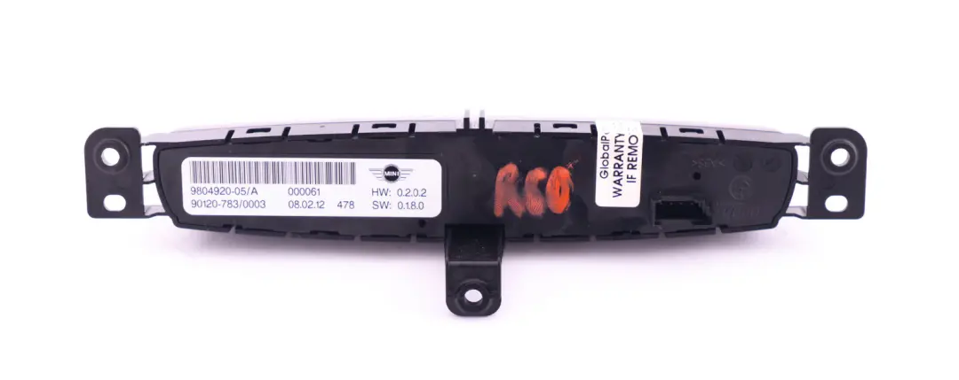 Mini Countryman R60 Centre de Commutation Console Centrale 9804921 - SKU 9804920 - Numéro de pièce 9804920