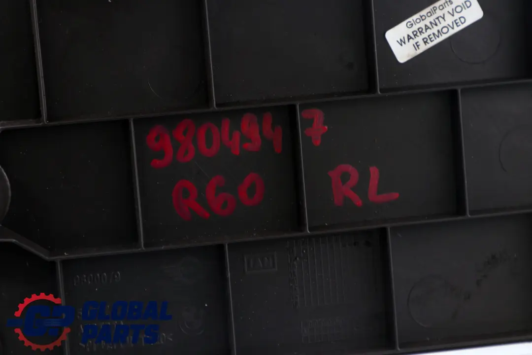 Listwa progu lewa próg DARK TOBACCO do MINI R60 o numerze 9804947 MINI R60 Listwa progu lewa próg DARK TOBACCO - SKU 9804947 - Numer Części 9804947