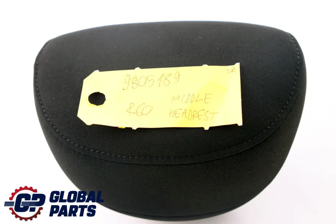 Middle Head Rest Headrest Fabric Cloth to Mini Countryman R60 Rear Seat with Part number 9805189 Mini Countryman R60 Rear Seat Middle Head Rest Headrest Fabric Cloth - SKU 9805189 - Part number 9805189