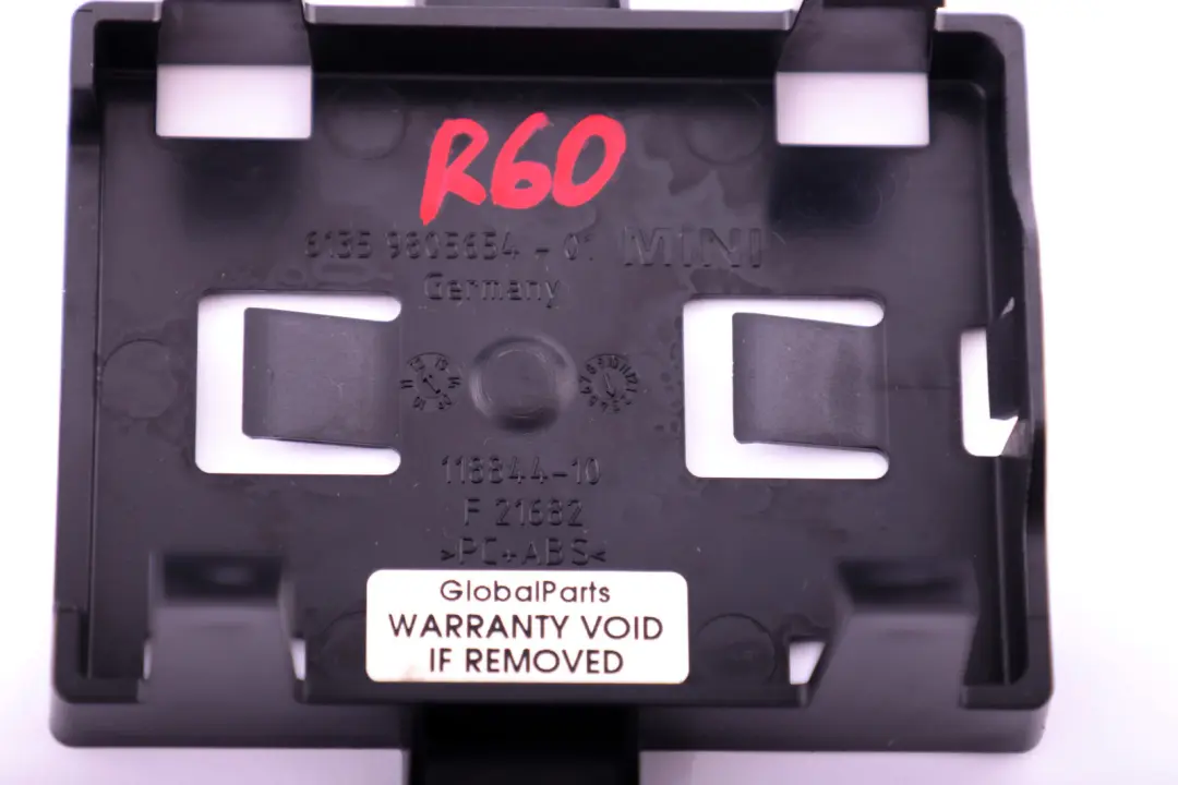 Mini Cooper R60 R61 Remolque Modulo De Control Cubierta Soporte - SKU 9805654 - Número de pieza 9805654