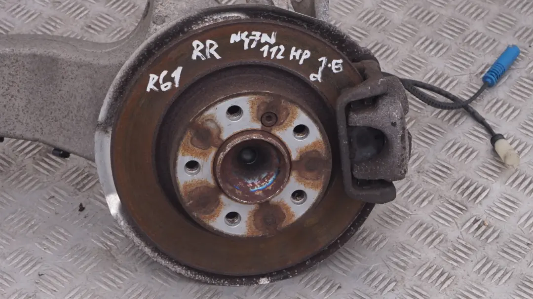 BMW Mini R61 Paceman N47N 1.6 112 HP Rear Right O/S Leg Brake Suspension Hub - SKU 9805658 - Part number 9805657