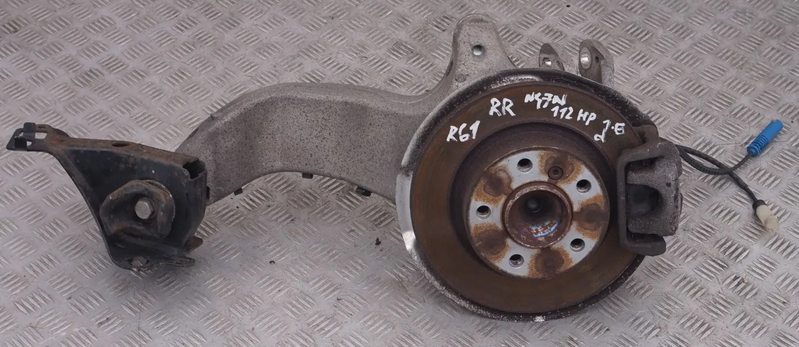 BMW Mini R61 Paceman N47N 1.6 112 HP Rear Right O/S Leg Brake Suspension Hub