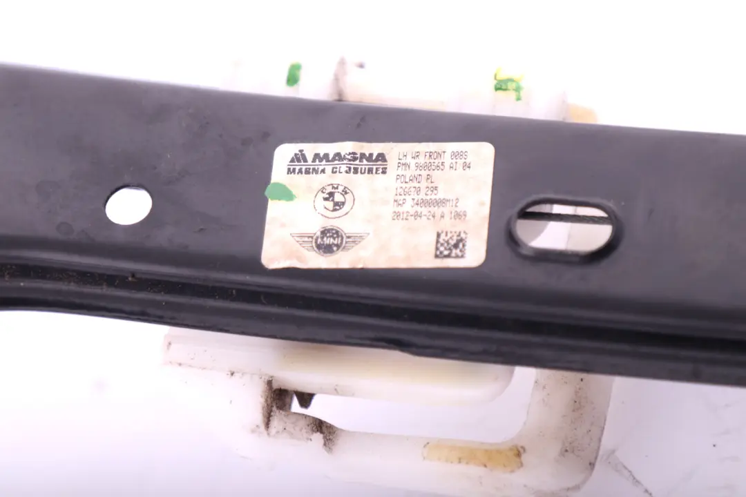 Compatriote Leve-vitre avec Moteur a L'Avant Gauche pour Mini Cooper R60 à propos du numéro de pièce 9805669 Mini Cooper R60 Compatriote Leve-vitre avec Moteur a L'Avant Gauche - SKU 9805669 - Numéro de pièce 9805669