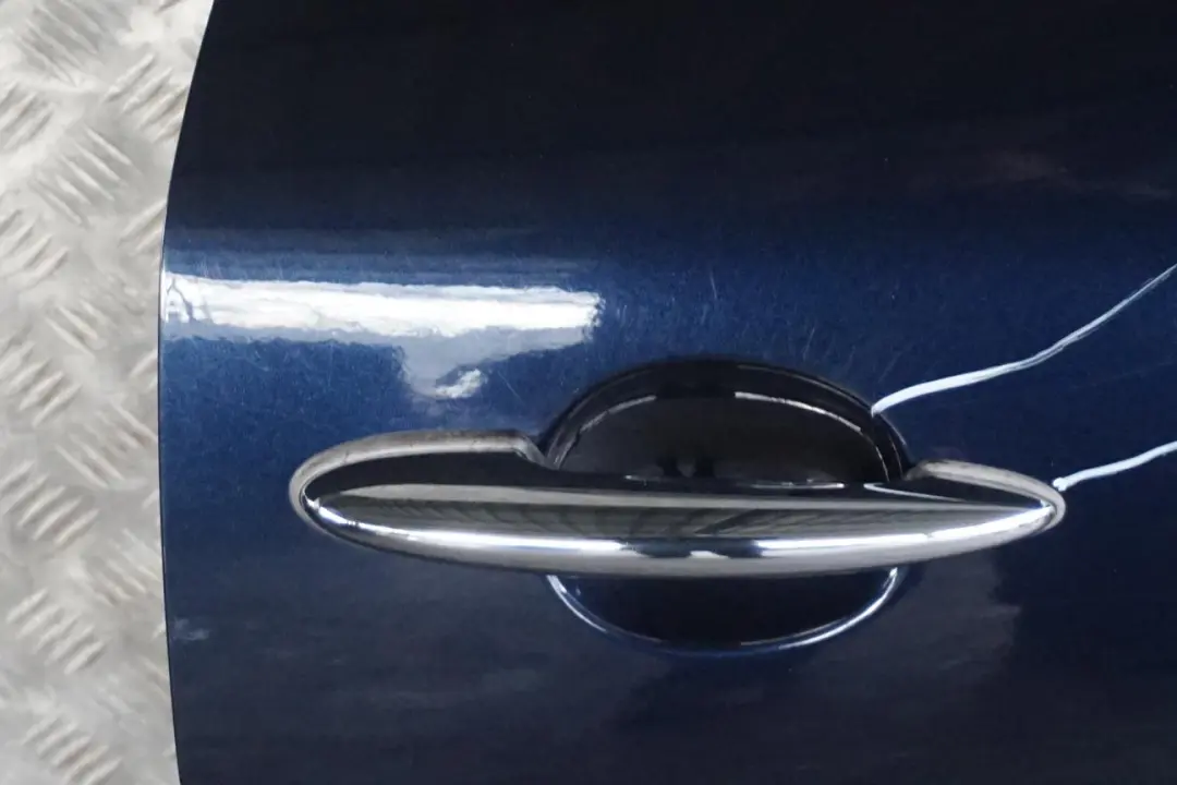 Tür hinten rechts Cosmic Blue Blau Metallic - B13 für BMW MINI Countryman R60 mit Teilenummer 9805930 BMW MINI Countryman R60 Tür hinten rechts Cosmic Blue Blau Metallic - B13 - SKU 9805930-COB - Teilenummer 9805930