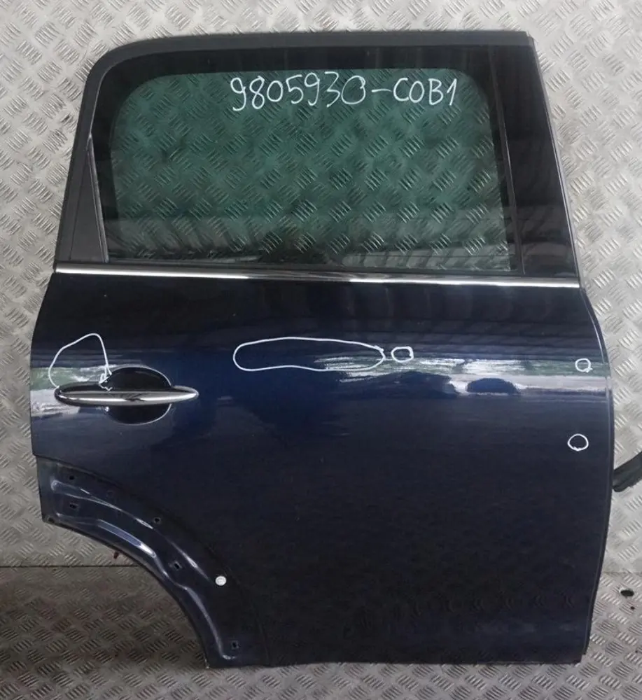 Tür Hinten Rechts Cosmic Blue Blau Metallic - B13 für BMW Mini Countryman R60 mit Teilenummer 9805930 BMW Mini Countryman R60 Tür Hinten Rechts Cosmic Blue Blau Metallic - B13 - SKU 9805930-COB1 - Teilenummer 9805930