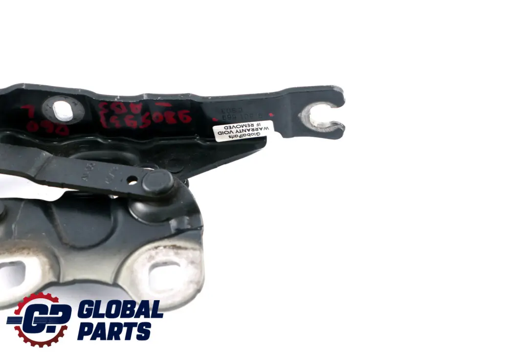Mini Cooper R60 R61 Links Motorhaube Scharnier Motorhaube Absolut Schwarz 980156 - SKU 9805937-ABS - Teilenummer 9805937