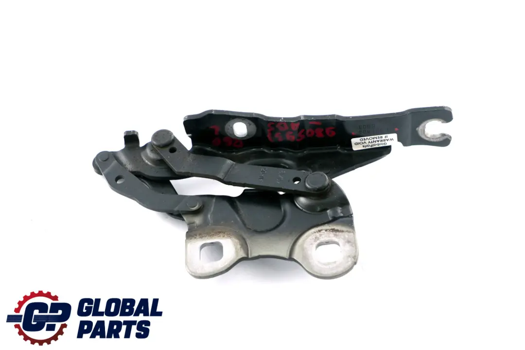 Sinistra Cerniera Cappuccio Motore Cofano Nero 980156 per Mini Cooper R60 R61 con numero di parte 9805937 Mini Cooper R60 R61 Sinistra Cerniera Cappuccio Motore Cofano Nero 980156 - SKU 9805937-ABS - Numero di parte 9805937