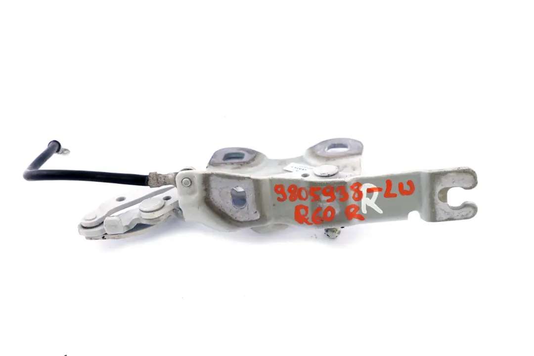 Derecho Motor Capó Bisagra Capó Luz Blanco 9801570 para Mini Countryman R60 con número de pieza 9805938 Mini Countryman R60 Derecho Motor Capó Bisagra Capó Luz Blanco 9801570 - SKU 9805938-LW - Número de pieza 9805938