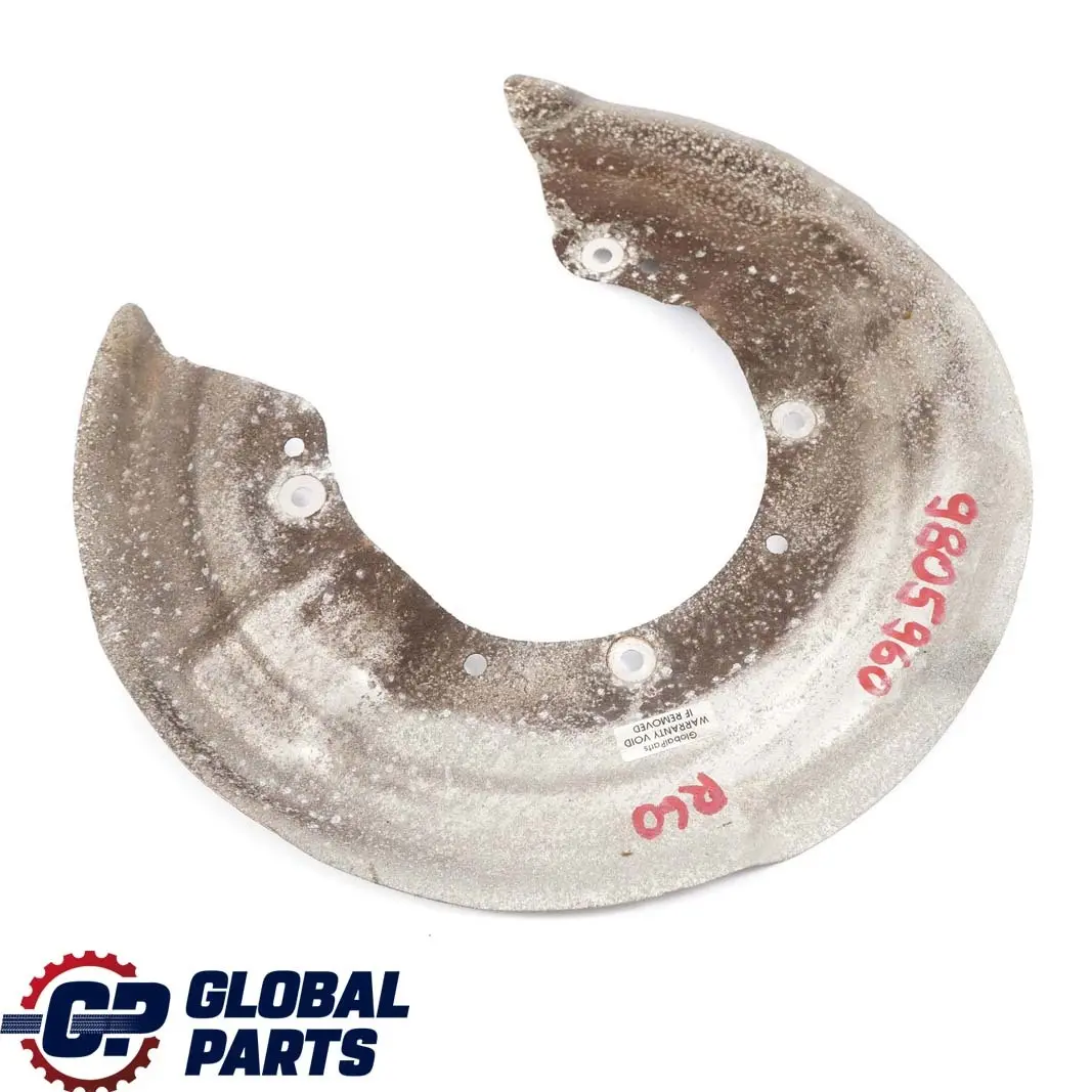 Hinten Links Rechts Bremssattelscheibe Bremse Schutzblech für BMW Mini R60 R61 mit Teilenummer 9805960 BMW Mini R60 R61 Hinten Links Rechts Bremssattelscheibe Bremse Schutzblech - SKU 9805960 - Teilenummer 9805960