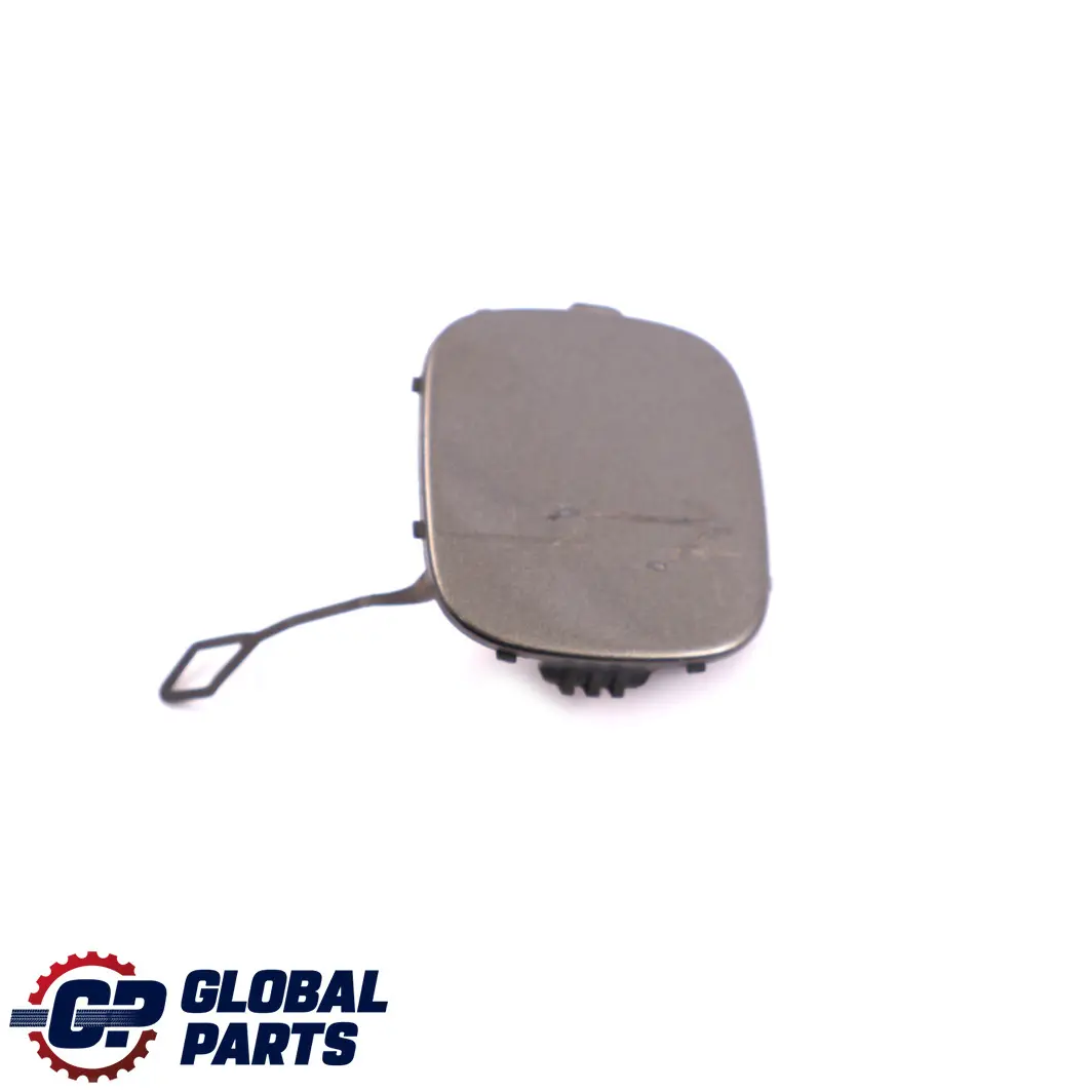 Front Bumper Cover Flap Towing Lug Eye Royal Grey A48 to Mini R60 R61 with Part number 9802066 Mini R60 R61 Front Bumper Cover Flap Towing Lug Eye Royal Grey A48 - SKU 9806062-ROG - Part number 9802066