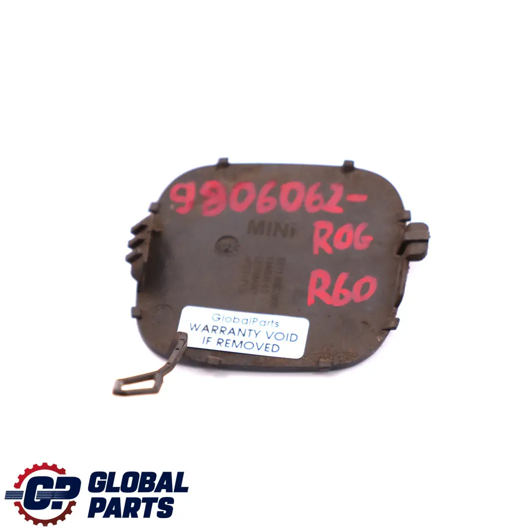 Cache Pare Choc Avant Œillet Remorquage Gris Royal A48 pour Mini R60 R61 à propos du numéro de pièce 9802066 Mini R60 R61 Cache Pare Choc Avant Œillet Remorquage Gris Royal A48 - SKU 9806062-ROG - Numéro de pièce 9802066