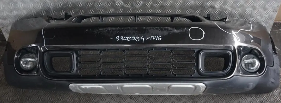 Complete Front Bumper Trim Panel Midnight Grey B39 to BMW Mini R60 Cooper S with Part number 9806064 BMW Mini R60 Cooper S Complete Front Bumper Trim Panel Midnight Grey B39 - SKU 9806064-MNG - Part number 9806064
