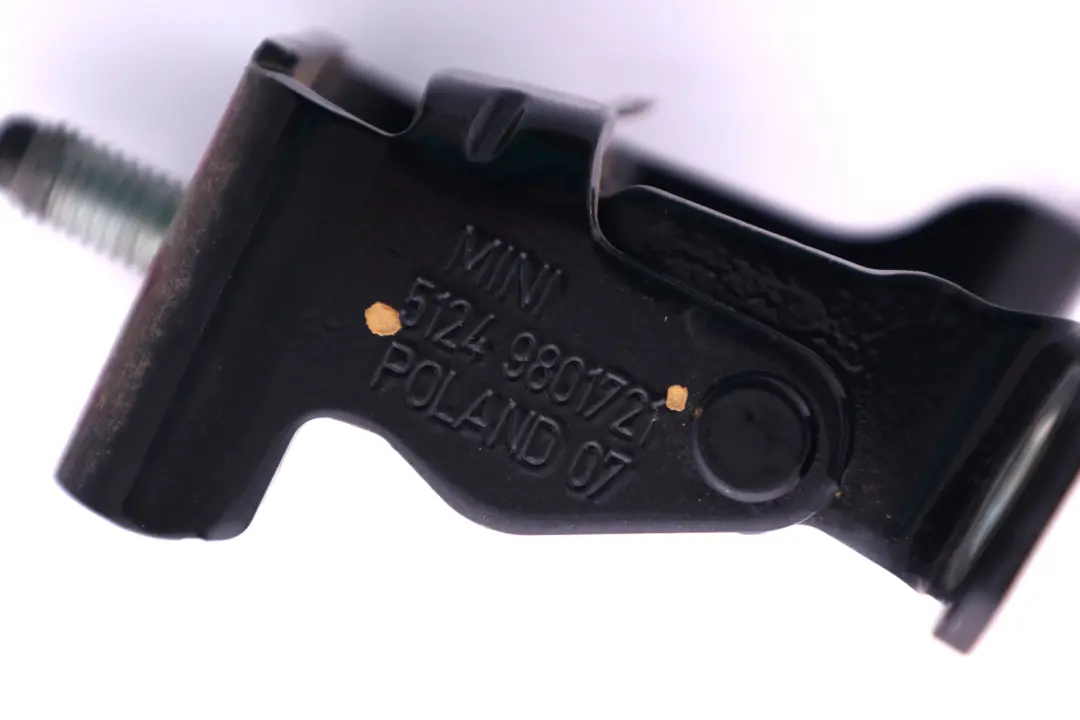 Boot Trunk Lid Hinge Left N/S Black 9801721 to BMW Mini Countryman R60 Rear with Part number 9806460 BMW Mini Countryman R60 Rear Boot Trunk Lid Hinge Left N/S Black 9801721 - SKU 9806460-BLK - Part number 9806460