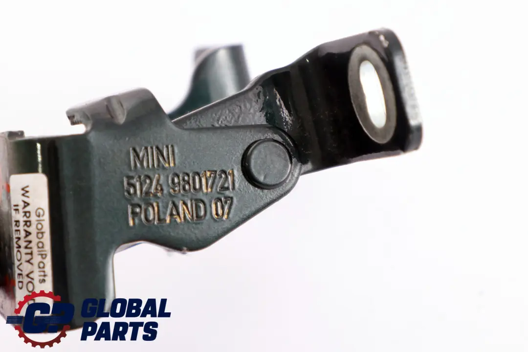 Scharnier Heckklappe Links Oxfordgruen Grun 9801721 für BMW Mini Countryman R60 mit Teilenummer 9806460 BMW Mini Countryman R60 Scharnier Heckklappe Links Oxfordgruen Grun 9801721 - SKU 9806460-OXF - Teilenummer 9806460