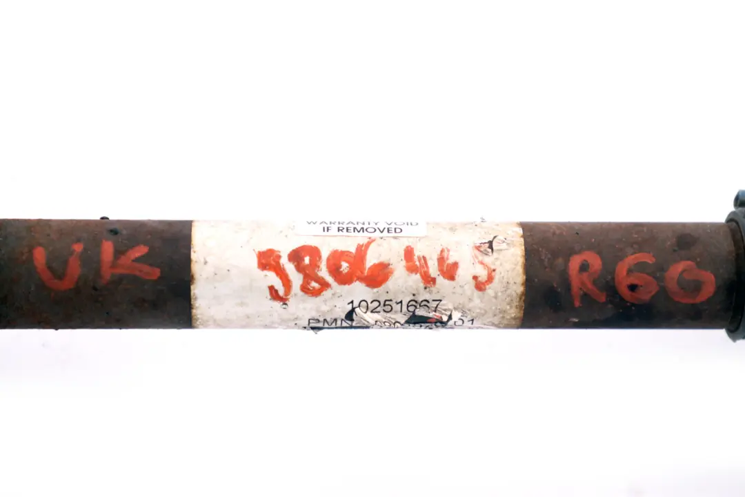 Assale anteriore sinistro Albero di uscita 9809169 per Mini Countryman R60 R61 con numero di parte 9806465 Mini Countryman R60 R61 Assale anteriore sinistro Albero di uscita 9809169 - SKU 9806465 - Numero di parte 9806465