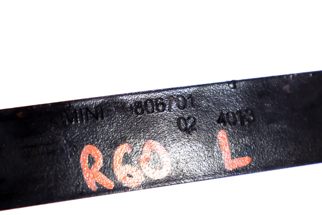 Mini R60 R61 Embellecedor varilla montaje capo delantero izquierdo - SKU 9806701 - Número de pieza 9806701