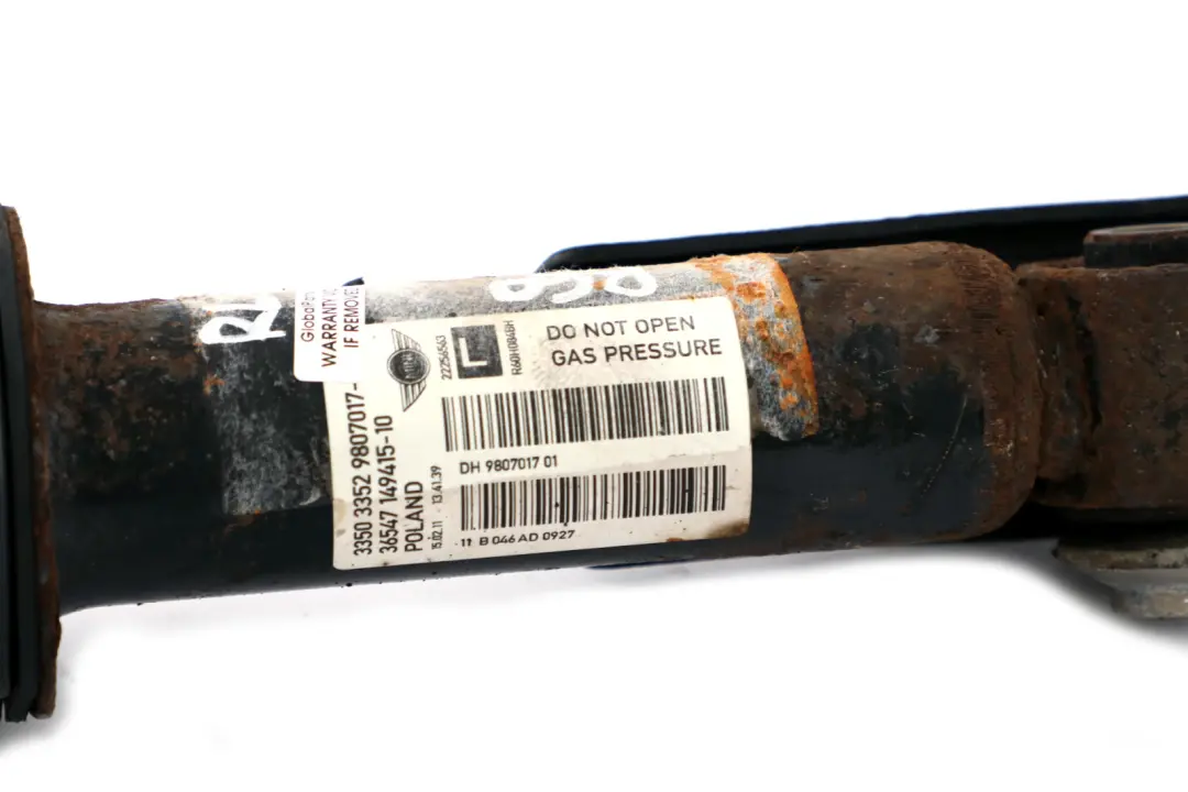 Left N/S Spring Strut Suspension Shock Absorber to BMW Mini R60 R61 S D ALL4 Rear with Part number 9807017 BMW Mini R60 R61 S D ALL4 Rear Left N/S Spring Strut Suspension Shock Absorber - SKU 9807017-1 - Part number 9807017