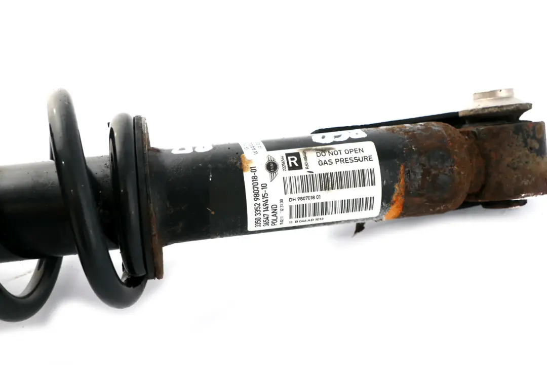 Coilover Posteriore Sinistra 9807017 per Mini R60 R61 S D ALL4 con numero di parte 9807018 Mini R60 R61 S D ALL4 Coilover Posteriore Sinistra 9807017 - SKU 9807018-1 - Numero di parte 9807018