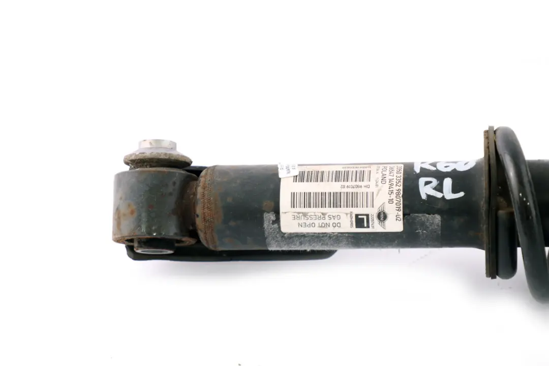 Amortisseur De Chocs Mini R60 R61 Suspension Arrière Gauche Ressort Jambe Force pour à propos du numéro de pièce 9807019 Amortisseur De Chocs Mini R60 R61 Suspension Arrière Gauche Ressort Jambe Force - SKU 9807019 - Numéro de pièce 9807019