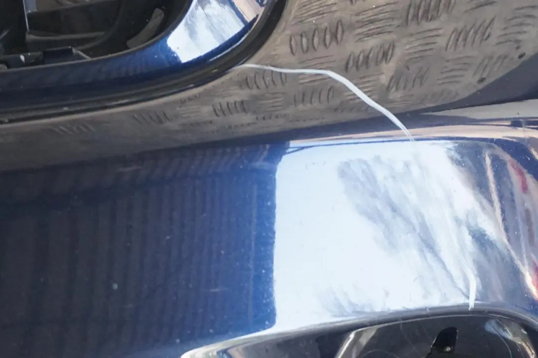 Complete Front Bumper Trim Panel Cosmic Blue - B13 to BMW Mini R60 R61 with Part number 9807196 BMW Mini R60 R61 Complete Front Bumper Trim Panel Cosmic Blue - B13 - SKU 9807196-COB - Part number 9807196