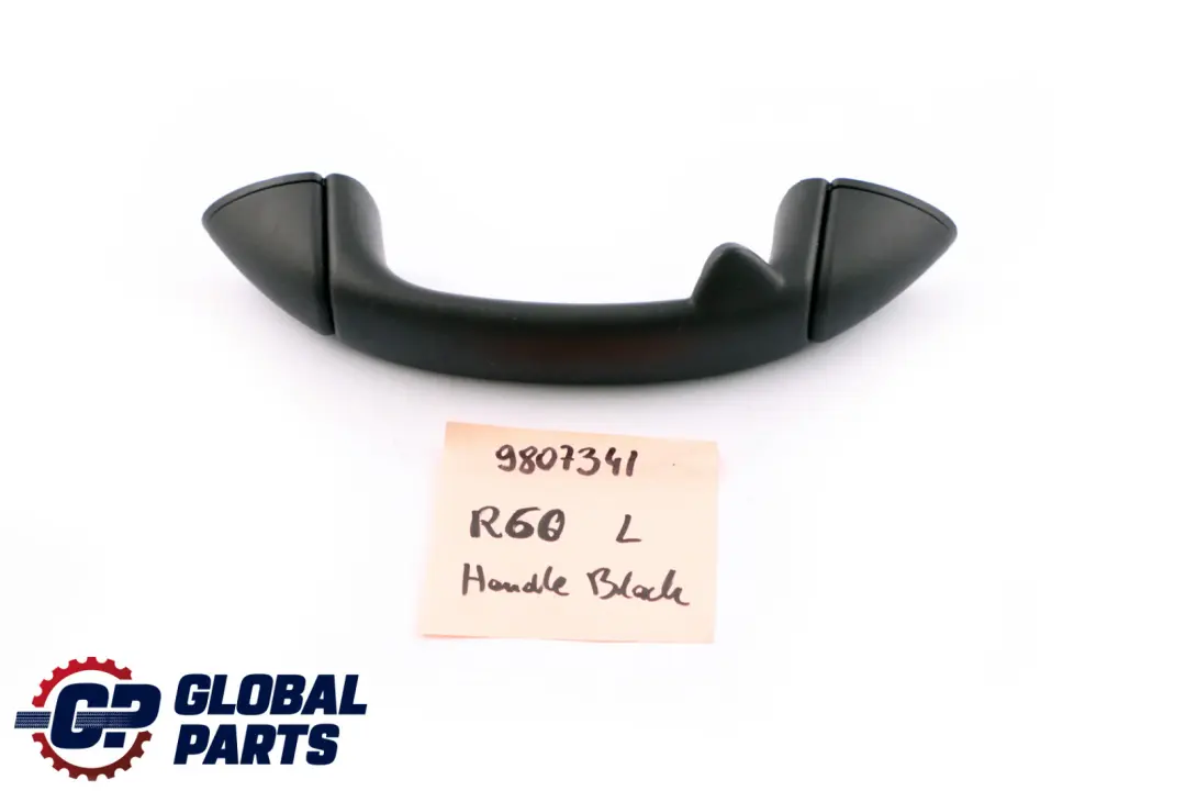 Grab Handle Rear Left N/S Headlining Carbon Black to BMW Mini Countryman R60 with Part number 9807341 BMW Mini Countryman R60 Grab Handle Rear Left N/S Headlining Carbon Black - SKU 9807341 - Part number 9807341