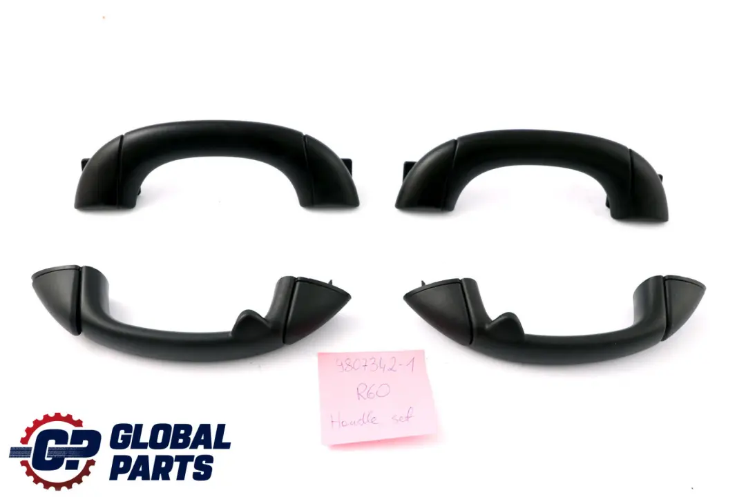 Maniglie Passeggero Set Nero Carbonio per Mini Countryman R60 con numero di parte 9807342 Mini Countryman R60 Maniglie Passeggero Set Nero Carbonio - SKU 9807342-1 - Numero di parte 9807342