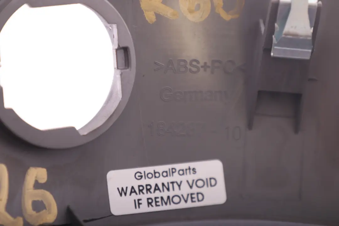 Zierring ANTHRAZIT Dark Grey Dunkelgrau 9803901 für Mini Countryman R60 mit Teilenummer 9807426 Mini Countryman R60 Zierring ANTHRAZIT Dark Grey Dunkelgrau 9803901 - SKU 9807426 - Teilenummer 9807426