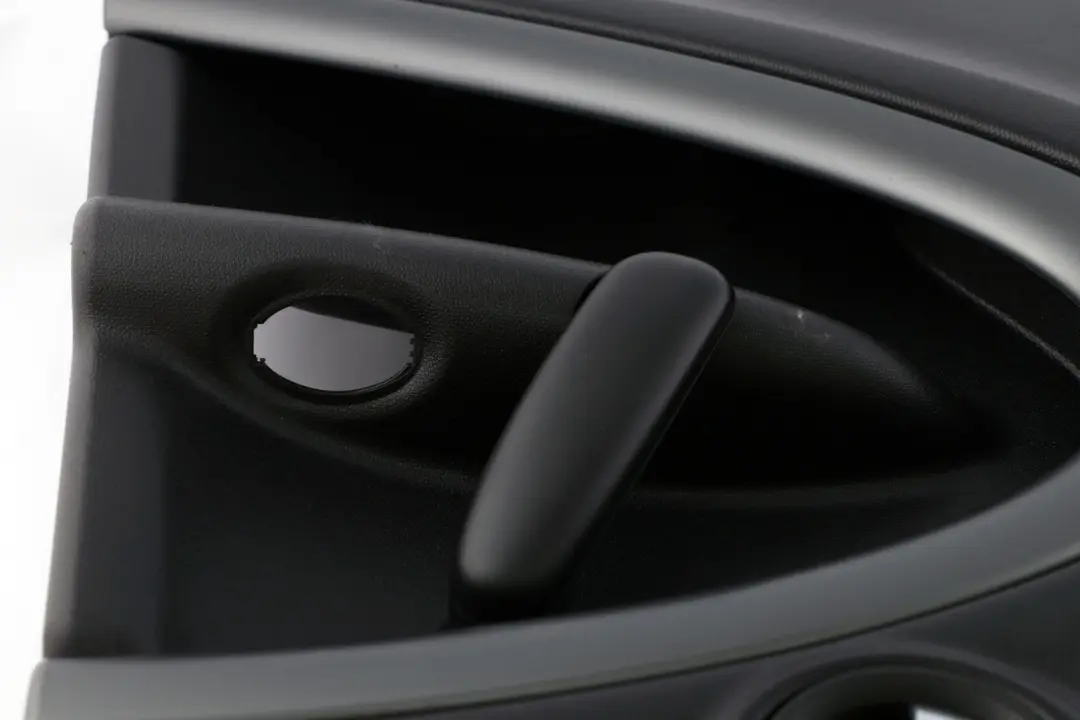 Left N/S Door Card Trim Panel Carbon Black to Mini Countryman R60 Rear with Part number 9807525 Mini Countryman R60 Rear Left N/S Door Card Trim Panel Carbon Black - SKU 9807525 - Part number 9807525
