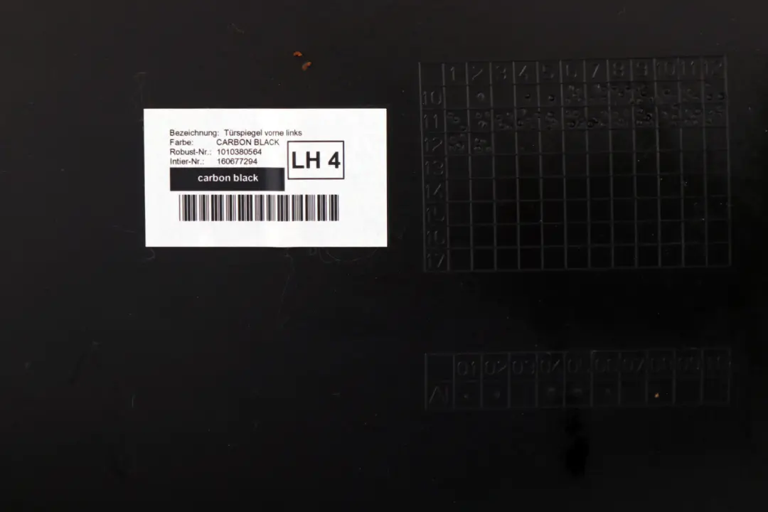 MINI Countryman R60 Front Left N/S Door Card Trim Panel Carbon Black - SKU 9807531 - Part number 9807531