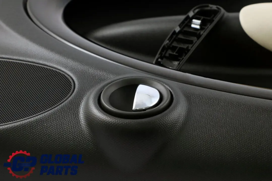 Front Left N/S Door Card Trim Panel Carbon Black Beige to Mini Countryman R60 with Part number 9807539 Mini Countryman R60 Front Left N/S Door Card Trim Panel Carbon Black Beige - SKU 9807539 - Part number 9807539