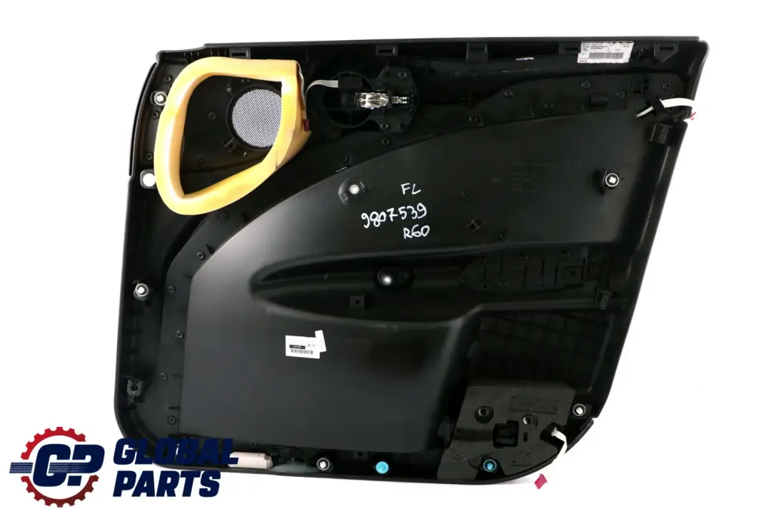 Front Left N/S Door Card Trim Panel Carbon Black Beige to Mini Countryman R60 with Part number 9807539 Mini Countryman R60 Front Left N/S Door Card Trim Panel Carbon Black Beige - SKU 9807539 - Part number 9807539