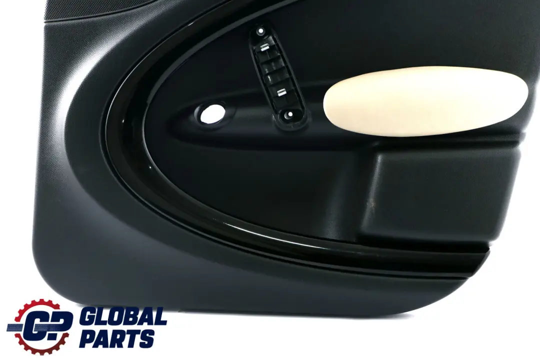 Front Right O/S Door Card Trim Panel Carbon Black Beige to Mini Countryman R60 with Part number 9807540 Mini Countryman R60 Front Right O/S Door Card Trim Panel Carbon Black Beige - SKU 9807540 - Part number 9807540