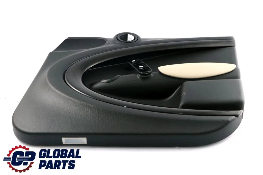 Front Right O/S Door Card Trim Panel Carbon Black Beige to Mini Countryman R60 with Part number 9807540 Mini Countryman R60 Front Right O/S Door Card Trim Panel Carbon Black Beige - SKU 9807540 - Part number 9807540