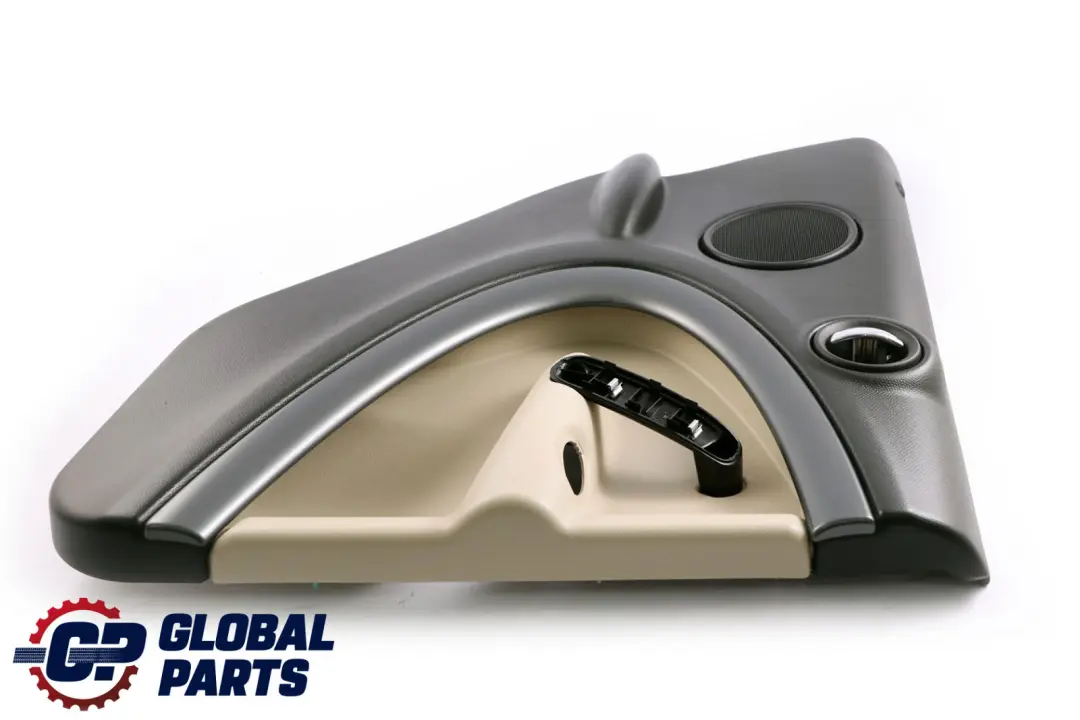 Left N/S Door Card Trim Panel Black Polar Beige to Mini Countryman R60 Rear with Part number 9807565 Mini Countryman R60 Rear Left N/S Door Card Trim Panel Black Polar Beige - SKU 9807565 - Part number 9807565