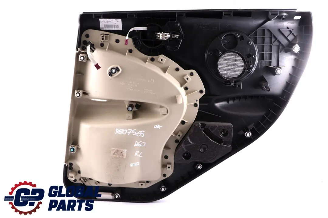 Left N/S Door Card Trim Panel Black Polar Beige to Mini Countryman R60 Rear with Part number 9807565 Mini Countryman R60 Rear Left N/S Door Card Trim Panel Black Polar Beige - SKU 9807565 - Part number 9807565