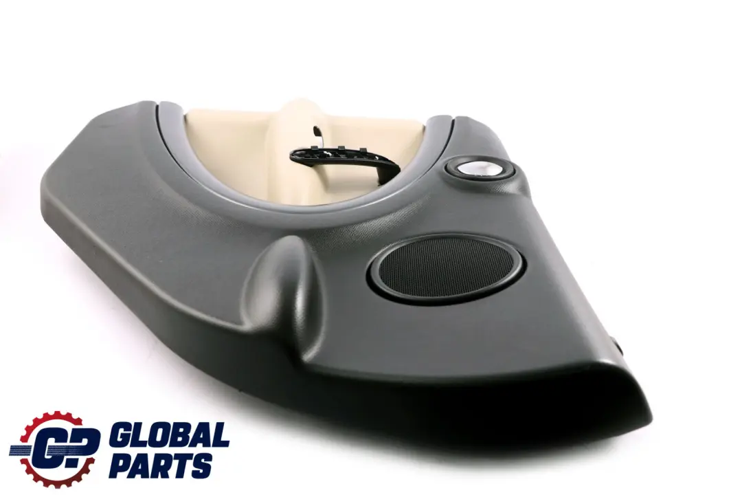 Right O/S Door Card Trim Panel Black Polar Beige to Mini Countryman R60 Rear with Part number 9807566 Mini Countryman R60 Rear Right O/S Door Card Trim Panel Black Polar Beige - SKU 9807566 - Part number 9807566