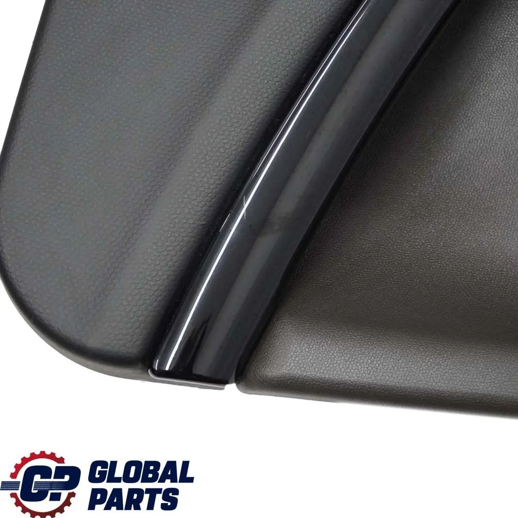Left Door Card Trim Panel Black Dark Tobacco para Mini Countryman R60 Rear con número de pieza 9807605 Mini Countryman R60 Rear Left Door Card Trim Panel Black Dark Tobacco - SKU 9807605 - Número de pieza 9807605