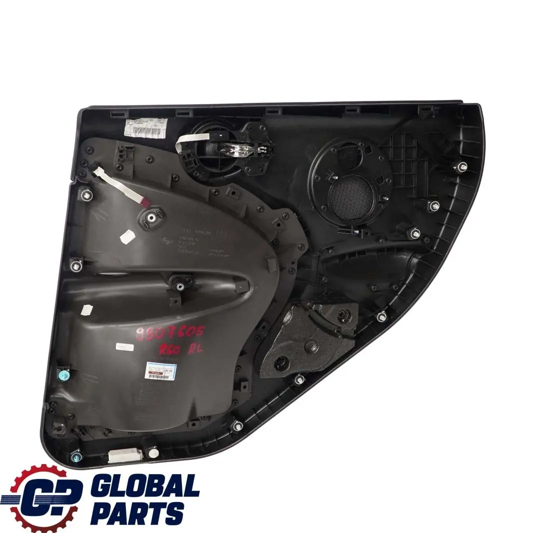 Mini Countryman R60 Garniture de Porte Arriere a Gauche Noir Fonce Tobacco Fonce - SKU 9807605 - Numéro de pièce 9807605