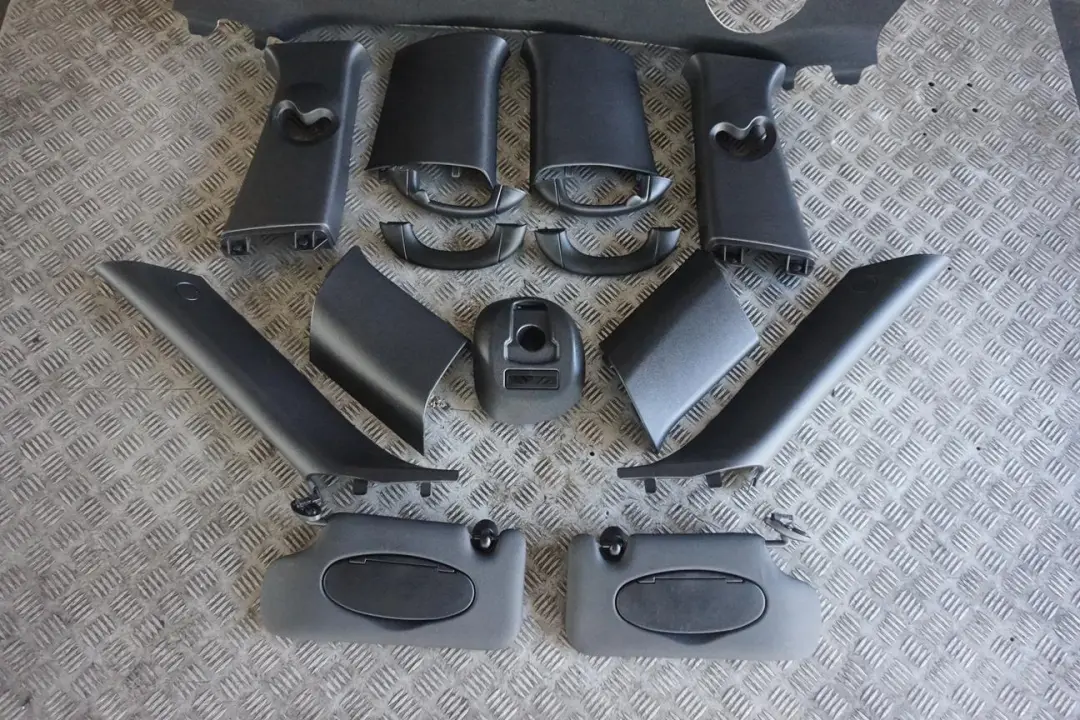 BMW Mini R60 Complete Lift Up Slide Back Headlining Roof Lining Black Pillars - SKU 9807623 - Part number 9807623
