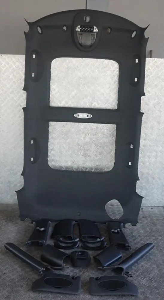 BMW Mini R60 Complete Lift Up Slide Back Headlining Roof Lining Black Pillars